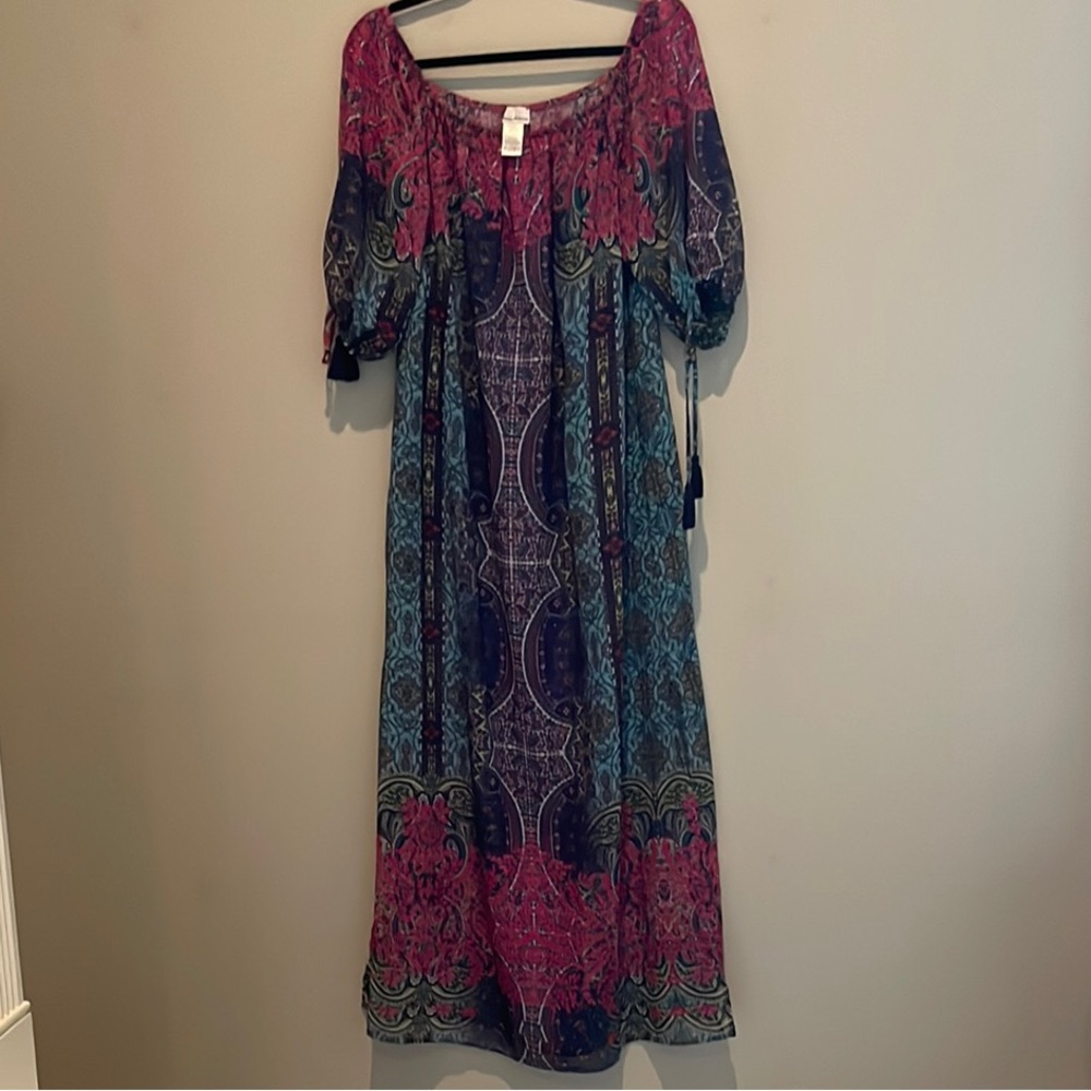 Tommy Bahama Pink and Blue Swim Coverup